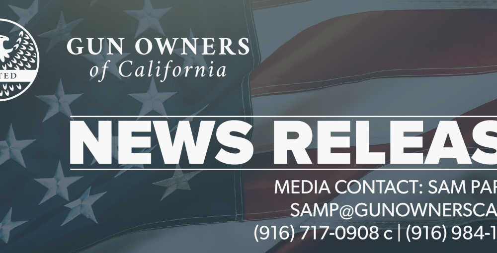 Press Release Archives Gun Owners of California